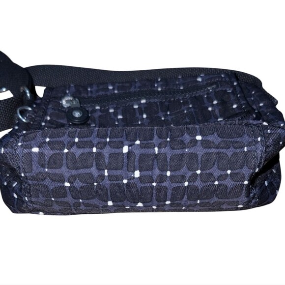 Kipling sabian mini crossbody Black blue metallic - Picture 6 of 8